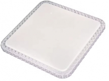 Plafoniera dormitor LuminiLux Alb 40 cm Metal+Acril LED 