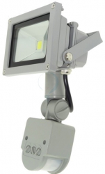 Proiector Exterior Cu Senzor De Miscare Klausstech Putere 10 W Culoare Leduri 6000k Alimentare 220v Alb 