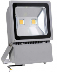 Proiector Led Klausstech 100w Consum Scazut De Energie Luminozitate Mare Design Compact Si Ergonomic Ip65 Alb 