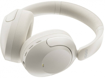 QCY H4 white - Wireless Headphones with ANC Technology 