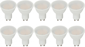 Set 10 Becuri Spot Led Gu10 V-tac Samsung Chip - 10w 80w 1000 Lm Lumina Alba Calda 