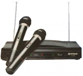 Set 2 Microfoane Cu Receiver Herostar C-05 220v