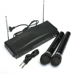 Set 2 Microfoane K & K Wireless Cu Receptor 