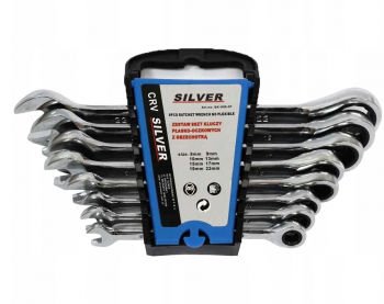 Set 8 chei cu clichet 8-22mm 8bucati piese Cr-V SK-008-01 
