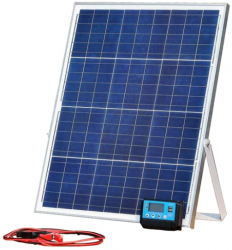 Sistem Fotovoltaic Portabil cu Panou Solar Fotovoltaic 630 x 350 x 25 mm 30W Controler inclus 2 Porturi USB