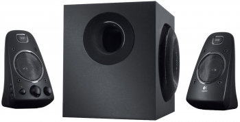 Sistem Puternic Klausstech Sistem 2.1 Putere 400 W Intrari Multiple Sunet Stereo Cu Intrari Rca Si Jack 3.5 Mm 8 Ohmi Negru 