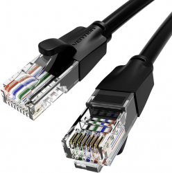 Vention IBEBQ Cat.6 Network Cable 20m - Black 