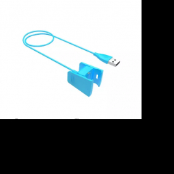 Adaptor incarcator USB pentru Fitbit Charge 2 Culoare Albastru cabluri componente