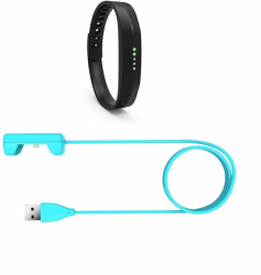 Adaptor incarcator USB pentru Fitbit Flex 2 Culoare Albastru 