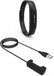 Adaptor incarcator USB pentru Fitbit Flex 2 Culoare Negru cabluri componente