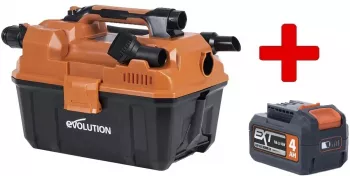Aspirator umed uscat 3 in 1 cu acumulator R11VAC-Li Evolution 099-0001B 18 V 11 l