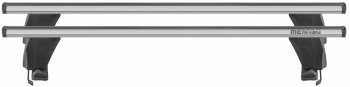 Bare transversale Menabo Delta Silver pentru Nissan Cube 5 usi model 2008-2013 