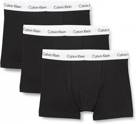 Boxeri Calvin Klein pentru barbati pachet de 3 negru Marimea XL 102-107cm - OUTLET 