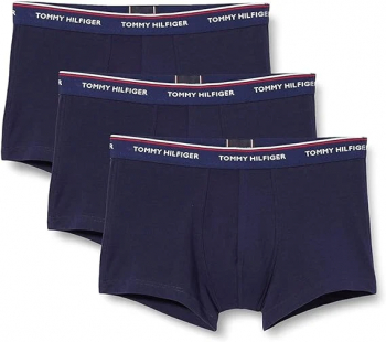 Boxeri pentru barbati Tommy Hilfiger 3P Lr Trunk 3 perechi marimea M 81-86cm - OUTLET 