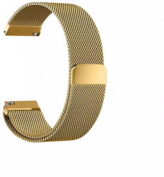 Bratara metalica Milano pentru Fitbit Blaze cu inchidere magnetica Marime L Culoare Aur 