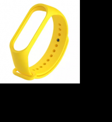 Bratara TPU pentru Xiaomi Mi Band 3/4 Culoare Galben 