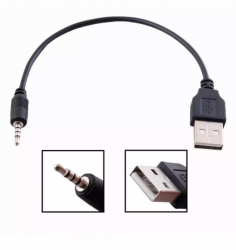 Cablu Jack 2.5mm la USB alimentare incarcare transfer date de 25cm 