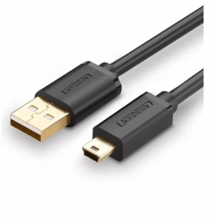 Cablu USB 2.0 A Tata la Mini-USB 5 Pin Tata Lungime 25cm 