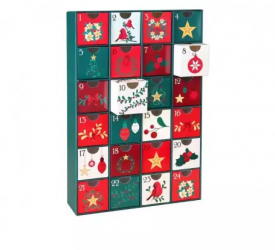Calendar Advent 32 5x22 cm 