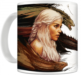 Cana Game Of Thrones Daenerys Drawing 330ml mug135 