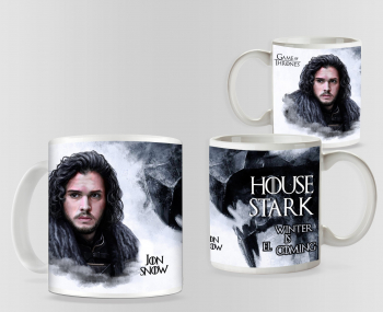 Cana Game Of Thrones Winter is Coming Jon Snow 330ml mug107 
