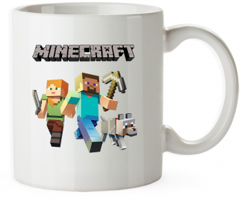 Cana Minecraft Alex and Steve 330ml mug162 