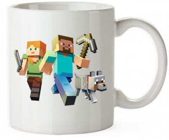 Cana Minecraft Alex and Steve M2 330ml mug163 