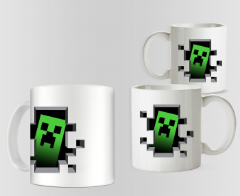 Cana Minecraft Creeper M3 330ml mug161