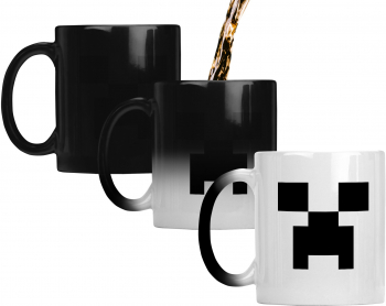 Cana Minecraft Creeper Termosensibila 330ml mug70 