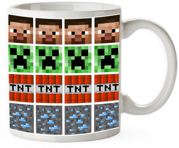 Cana Minecraft Textures 330ml mug193 