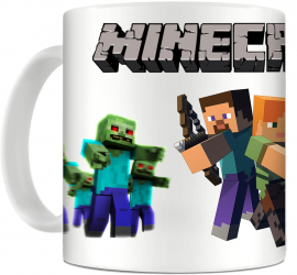 Cana Minecraft Zombie Invasion 330ml mug176 