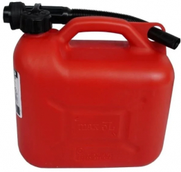 Canistra din plastic pentru combustibil Wert 2606-5L 5 litri 