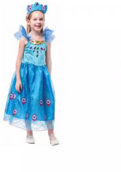 Costum carnaval Paun pentru copii 4-6 ani 110-116 cm 