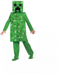 Costum Clasic Creeper - Minecraft marimea S 4-6 ani 