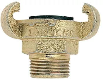 Cupla rapida cu gheare si filet exterior Ludecke KAG10 1 O25 mm 