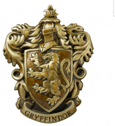 Decoratiune Perete Harry Potter - Gryffindor 21x28cm 
