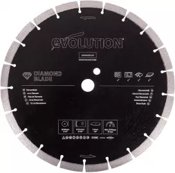 Disc diamantat pentru fierastrau circular Evolution D300SEG-CS O300x22.2 mm 21 dinti 