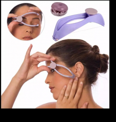 Epilator facial modern cu ata din bumbac usor si practic fara durere rezerve incluse 