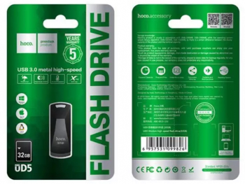 Stick USB memorie Hoco Wisdom UD5 USB 3.0 Metal Flash Disk Drive Capacitate 32GB 