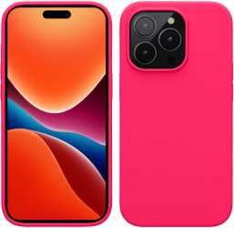 Husa Kwmobile pentru Apple iPhone 14 Pro Silicon Roz 59073.77 