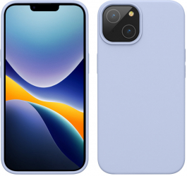 Husa Kwmobile pentru Apple iPhone 14 Silicon Albastru 59071.58 