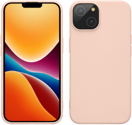 Husa Kwmobile pentru Apple iPhone 14 Silicon Crem 59079.225 