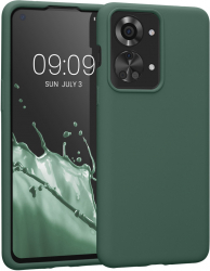 Husa Kwmobile pentru OnePlus Nord 2T Silicon Verde 58764.166 