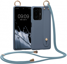 Husa Kwmobile pentru Xiaomi 11T/11T Pro Silicon Albastru 56480.202 