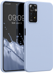 Husa Kwmobile pentru Xiaomi Redmi Note 11 Pro/Redmi Note 11 Pro 5G Silicon Albastru 57373.58 