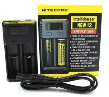 Nitecore Intellicharge New i2 pentru Li-ion NiMH Ni-Cd 