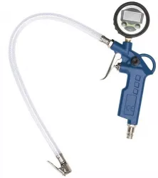 Pistol pentru umflarea anvelopelor cu manometru digital Scheppach 7906100736 8 bari 