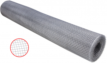 Plasa Zincata Evotools 1x12 m grosime fir 1 mm ochi 7.6x7.6 mm 