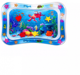 Saltea cu apa pentru bebelusi 65 x 50 x 5 cm albastru 