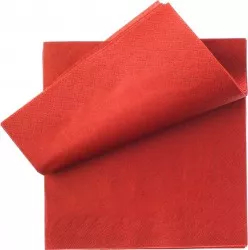 Servetele Masa OTI Uz Profesional 3 Straturi 33x33 cm 250 Servetele/Set Culoare Rosie Servetele Rosii de Masa 